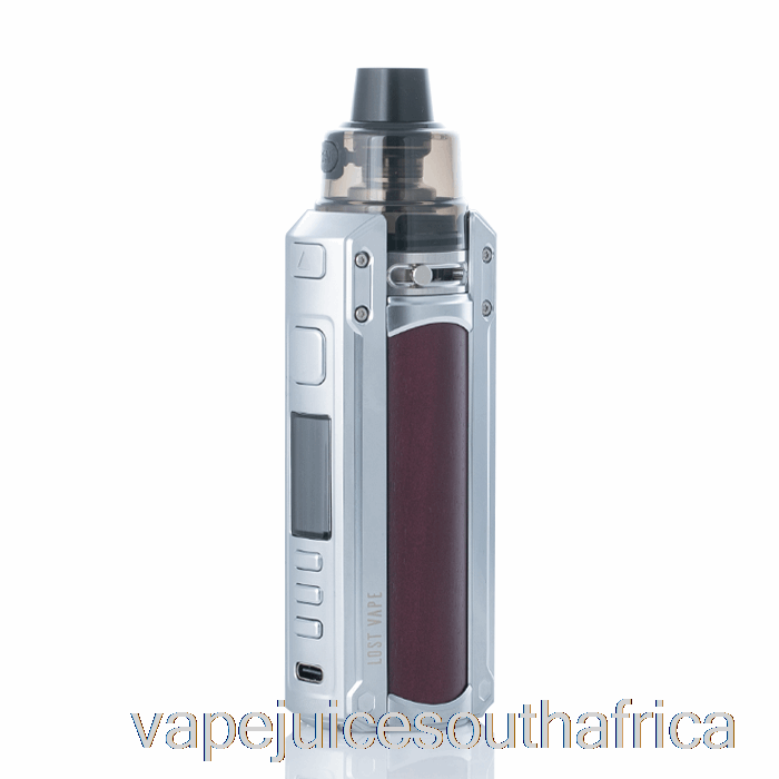 Vape Pods Lost Vape Ursa Quest 100W Pod Mod Kit Stainless / Purple Heart Wood